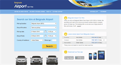 Desktop Screenshot of belgradeairportcarhire.com
